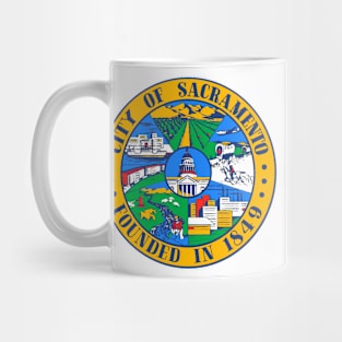 Sacramento Flag Seal Mug